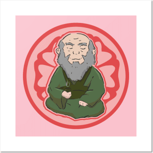 Uncle Iroh Avatar the Last Airbender Posters and Art